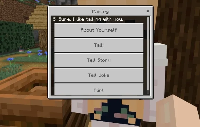 Диалоговое меню