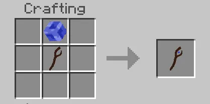 Крафт волшебного посоха