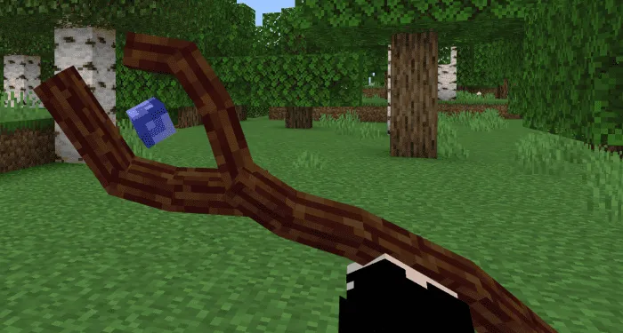 Волшебный посох в руке