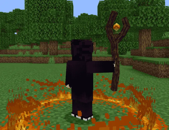 Огненный посох