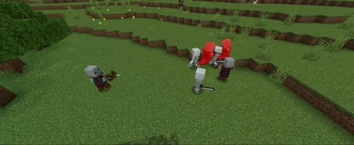 Солдат в сражении