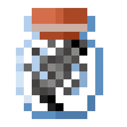 Серебряная рыбка в банке