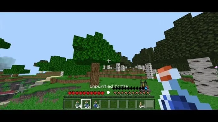 Питье грязной воды