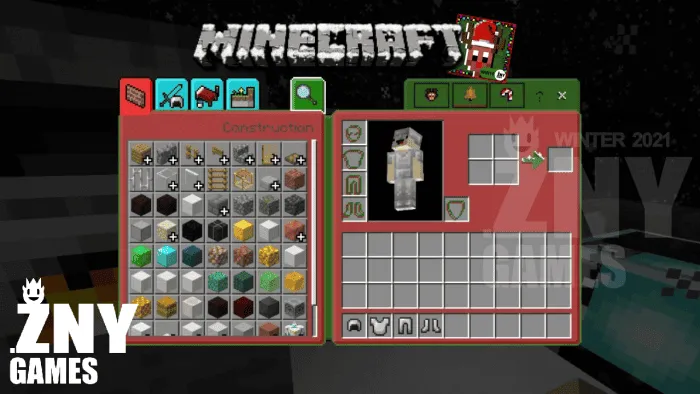 Инвентарь в стиле нового года