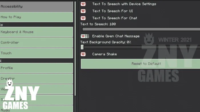 Новые цвета кнопок в настройках