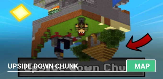Map: Upside Down Chunk