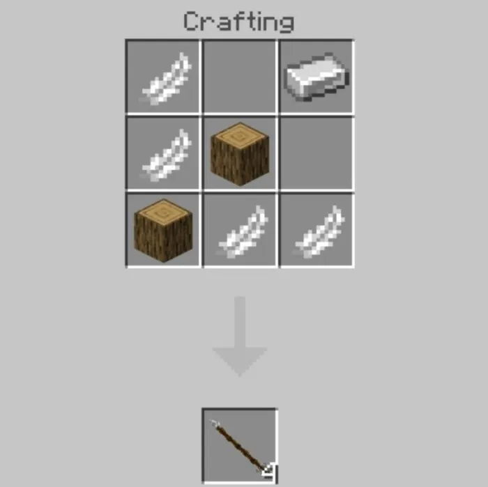 Крафт обычной стрелы