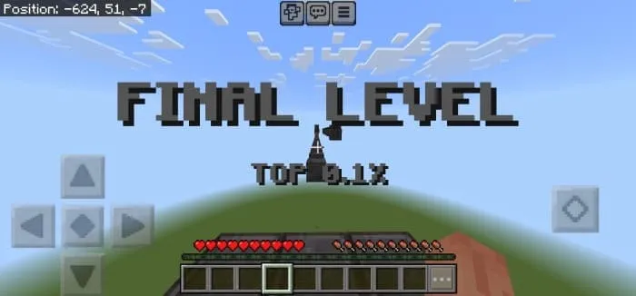 Финальный уровень паркура