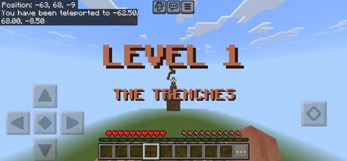 1 уровень паркура