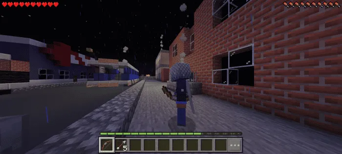 Игрок в темных улицах