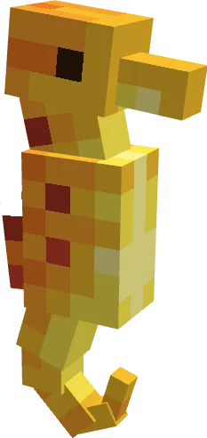 Желтый морской конек