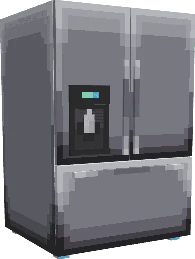 Закрытый холодильник