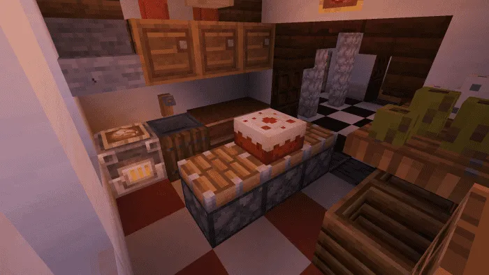 Кухня с гарнитурой