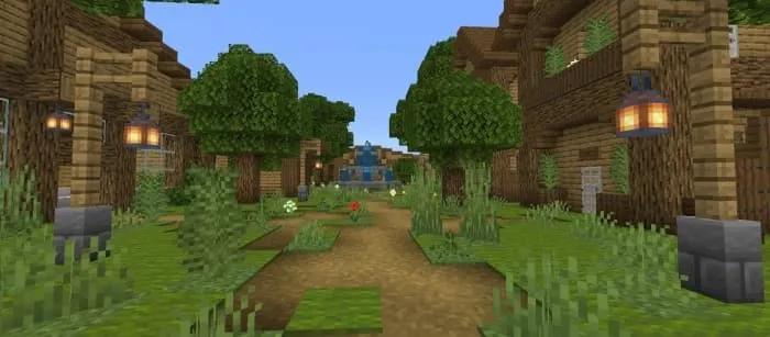 Тропинка к домам