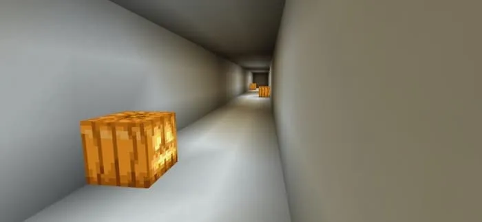 Коридор с тыквами