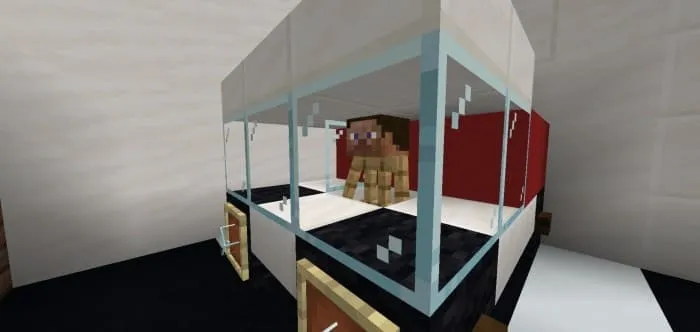 Машина из блоков и водитель