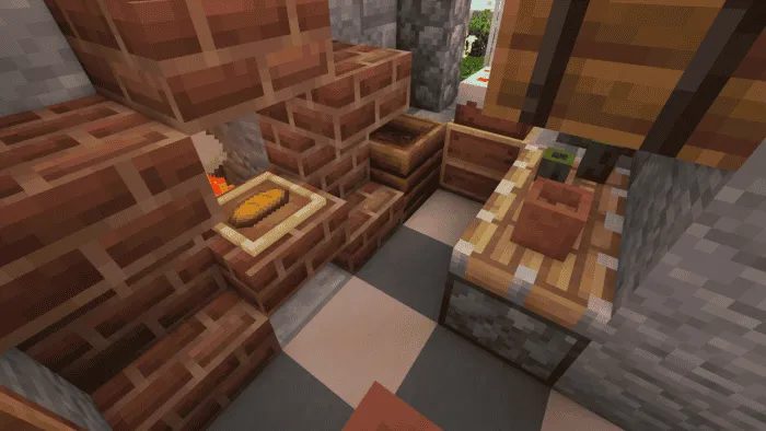 Комната с камином