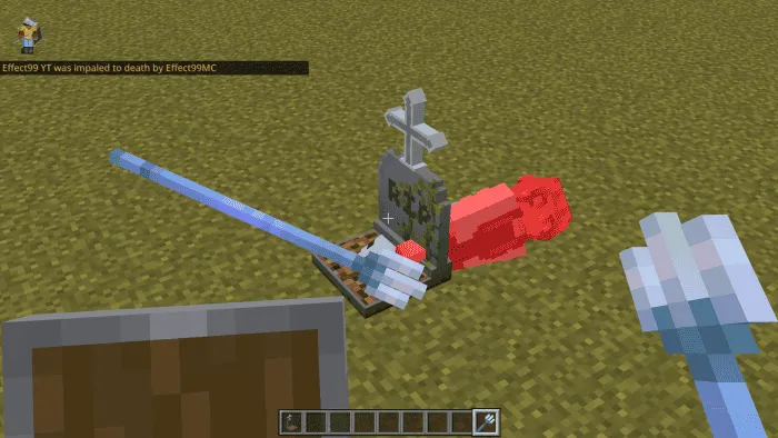 Гибели игрока и могила