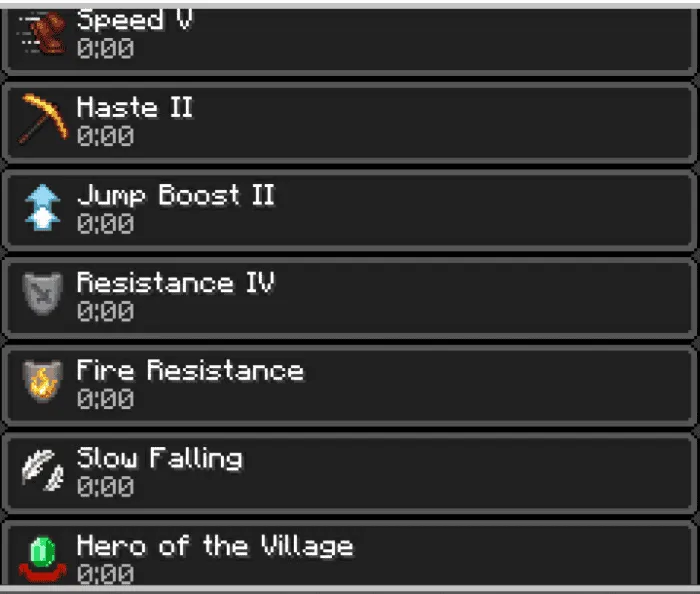 Эффекты от меча