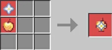 Крафт яблока из звезды Незера