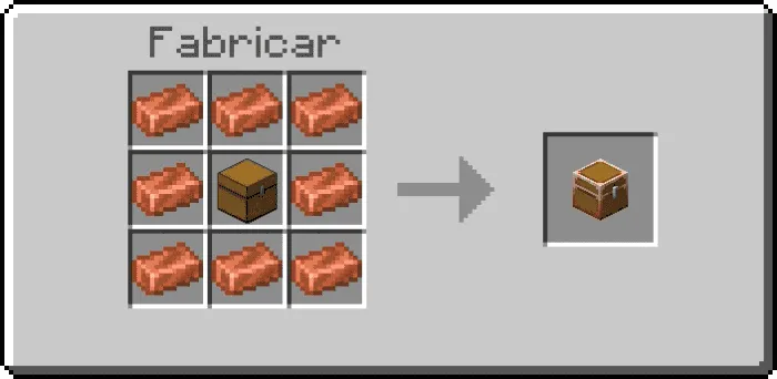 Крафт медного сундука