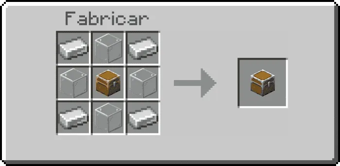 Крафт железного сундука №2