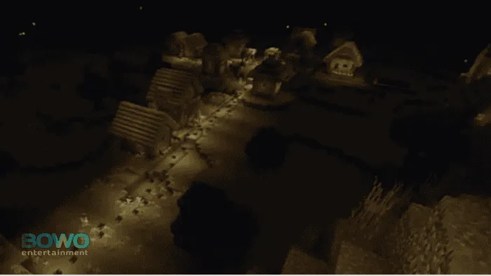 Лес и деревня