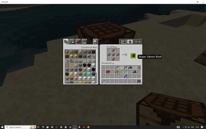 Крафт лодки в виде лосося