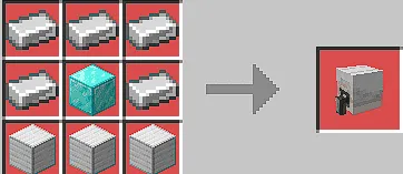 Крафт головы железного голема