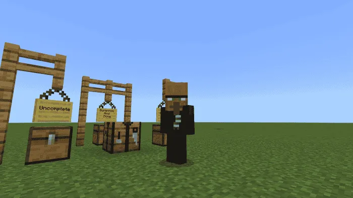 Голова Жителя на игроке