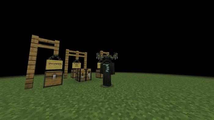 Голова Стража на игроке