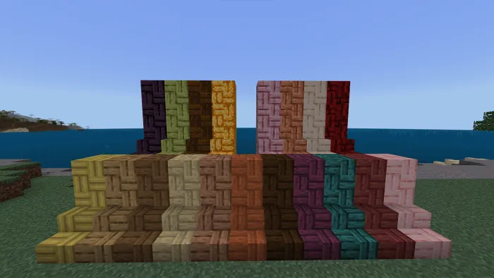 Варианты блоков мозаики