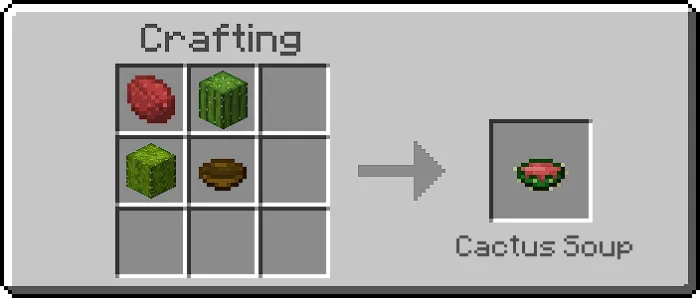 Крафт супа из кактусов