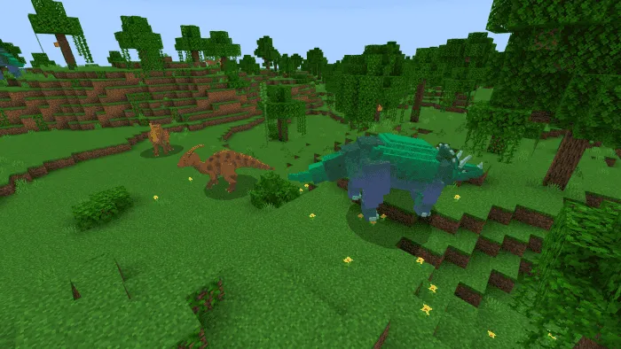 Динозавры в игре