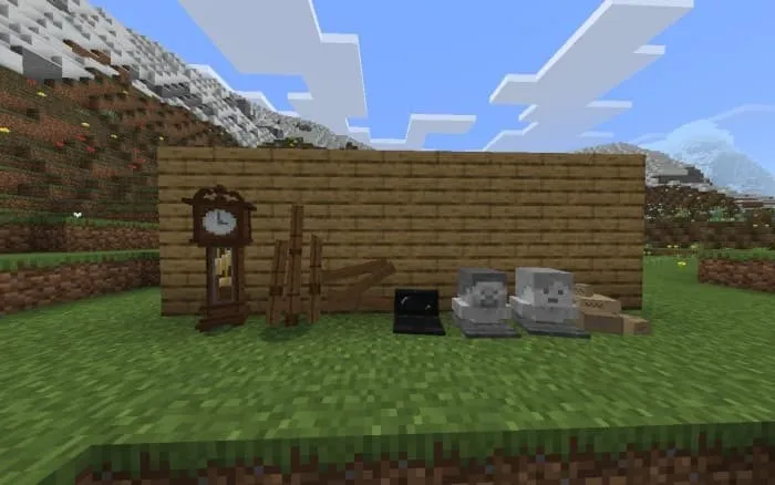 Мебель в аддоне