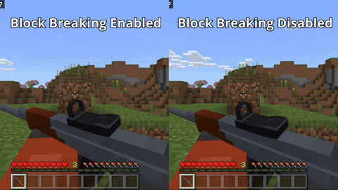 Разрушение блоков