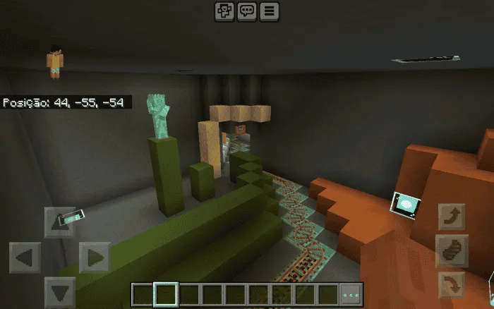 Скришот локации с рельсами