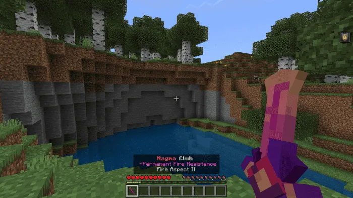 Скриншот магмовой дубины