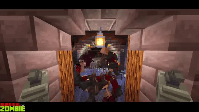 Зомби атакуют деревню