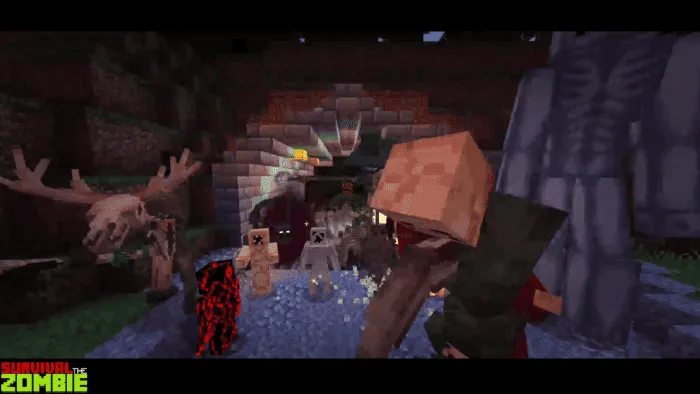 Толпы зомби на карте