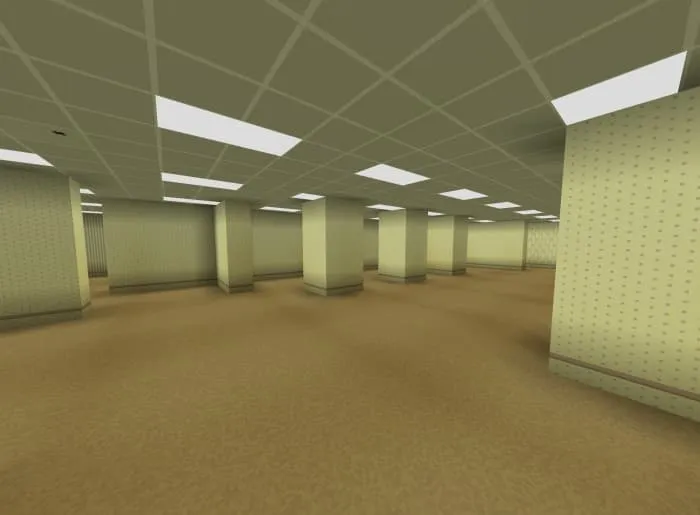 Стены и пол закулисья