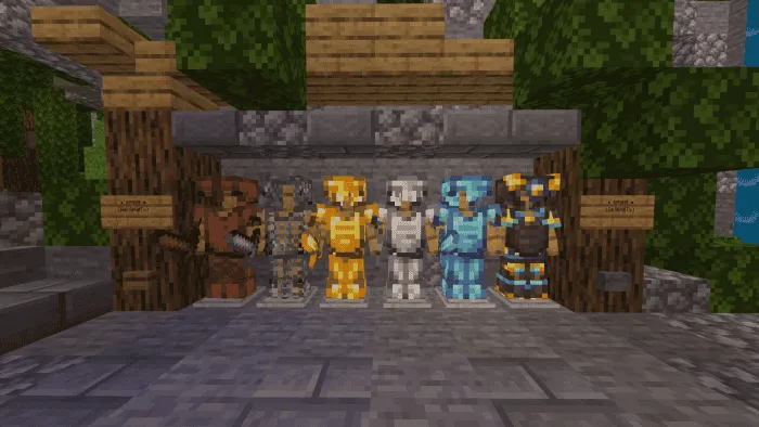 Новые текстуры брони