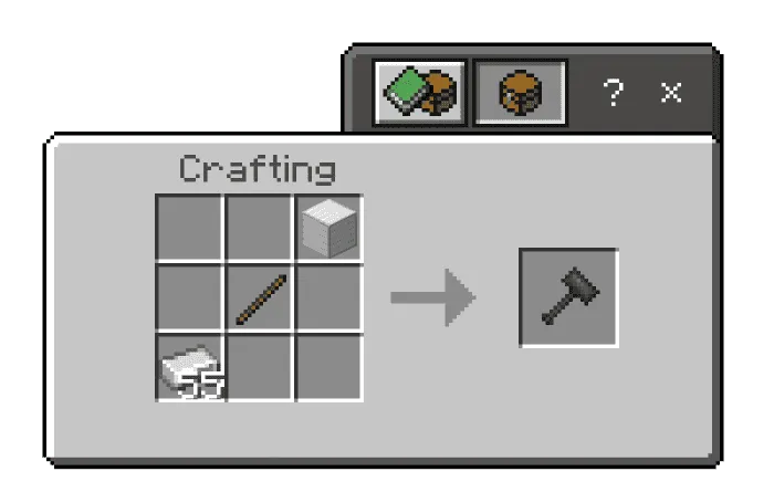 Крафт железной булавы