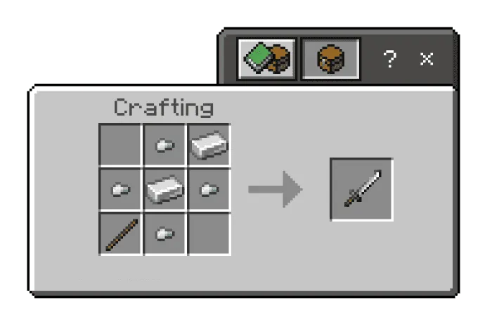 Крафт катаны