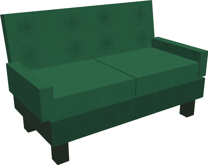 Зеленый диван