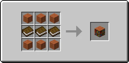 Крафт книжной полки из акации