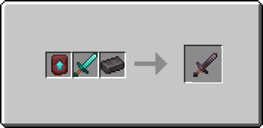 Крафт незеритового меча с ручкой