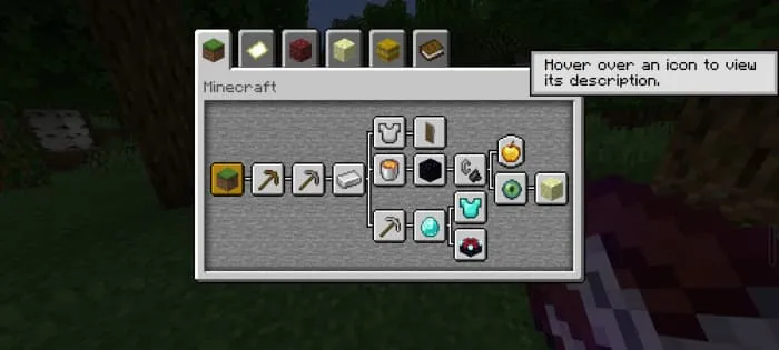 Интерфейс достижений