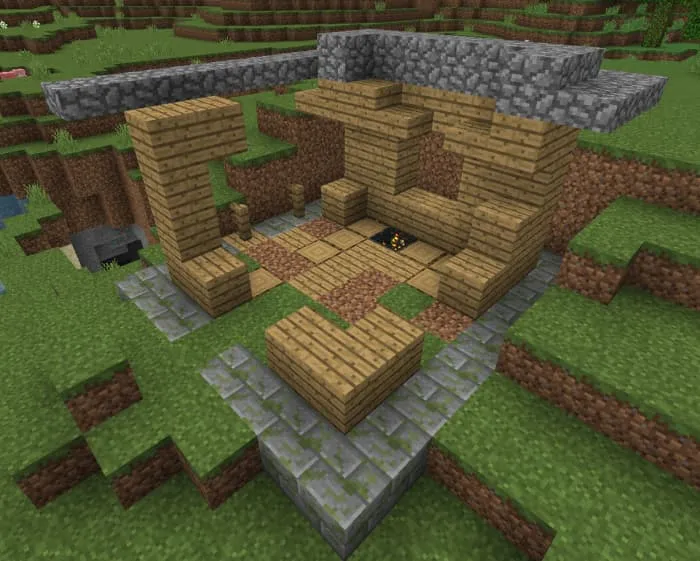 Заброшенный деревянный дом