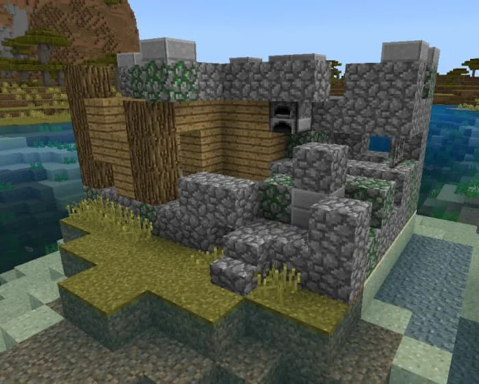 Разрушенная кузница